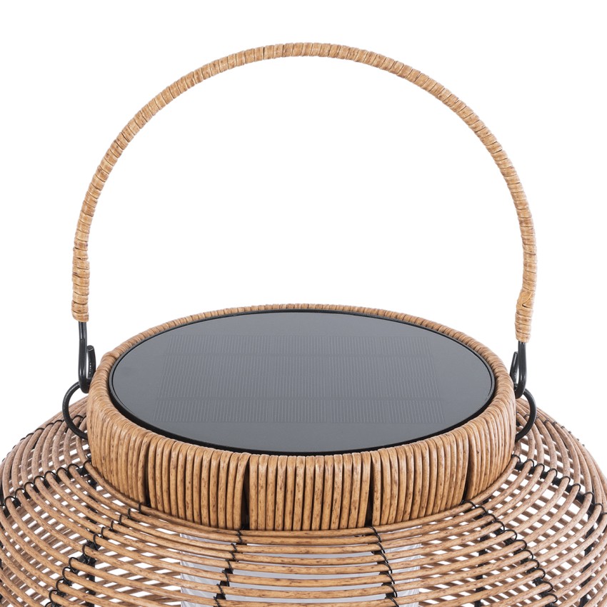 GRAMBIAN Boho Αυτόνομο Ηλιακό Κρεμαστό/Επιτραπέζιο Φωτιστικό Πορτατίφ LED 5W 200lm 180° με Ενσωματωμένη Μπαταρία IP65 Θερμό Λευκό 3000K Μπεζ Ξύλο - Μ30 x Π30 x Υ48cm GRAMBIAN Boho Αυτόνομο Ηλιακό Κρεμαστό/Επιτραπέζιο Φωτιστικό Πορτατίφ LED 5W 200lm 180° με Ενσωματωμένη Μπαταρία IP65 Θερμό Λευκό 3000K Μπεζ Ξύλο - Μ30 x Π30 x Υ48cm