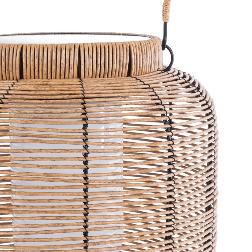 GRAMBIAN Boho Αυτόνομο Ηλιακό Κρεμαστό/Επιτραπέζιο Φωτιστικό Πορτατίφ LED 5W 200lm 180° με Ενσωματωμένη Μπαταρία IP65 Θερμό Λευκό 3000K Μπεζ Ξύλο - Μ30 x Π30 x Υ48cm GRAMBIAN Boho Αυτόνομο Ηλιακό Κρεμαστό/Επιτραπέζιο Φωτιστικό Πορτατίφ LED 5W 200lm 180° με Ενσωματωμένη Μπαταρία IP65 Θερμό Λευκό 3000K Μπεζ Ξύλο - Μ30 x Π30 x Υ48cm