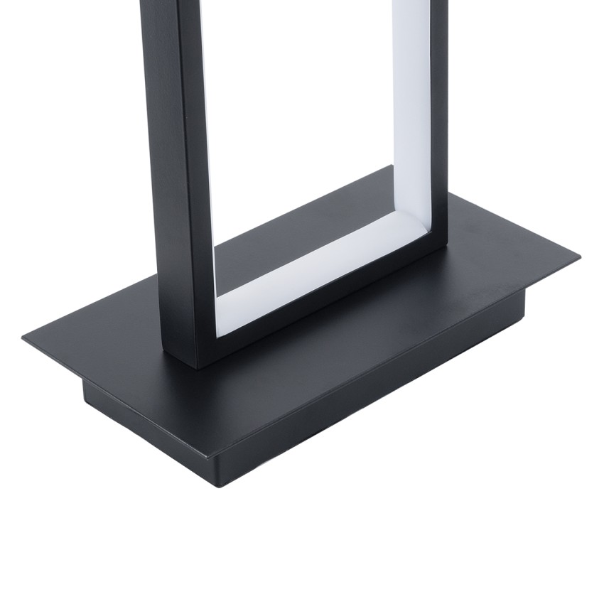 CORNELIE  Επιτραπέζιο Φωτιστικό LED CCT 18W 1980lm 200° AC 220-240V - Εναλλαγή Φωτισμού μέσω Διακόπτη On/Off All In One Ψυχρό 6000k+Φυσικό 4500k+Θερμό 2700k Μ18 x Π10 x Υ36cm - Mαύρο