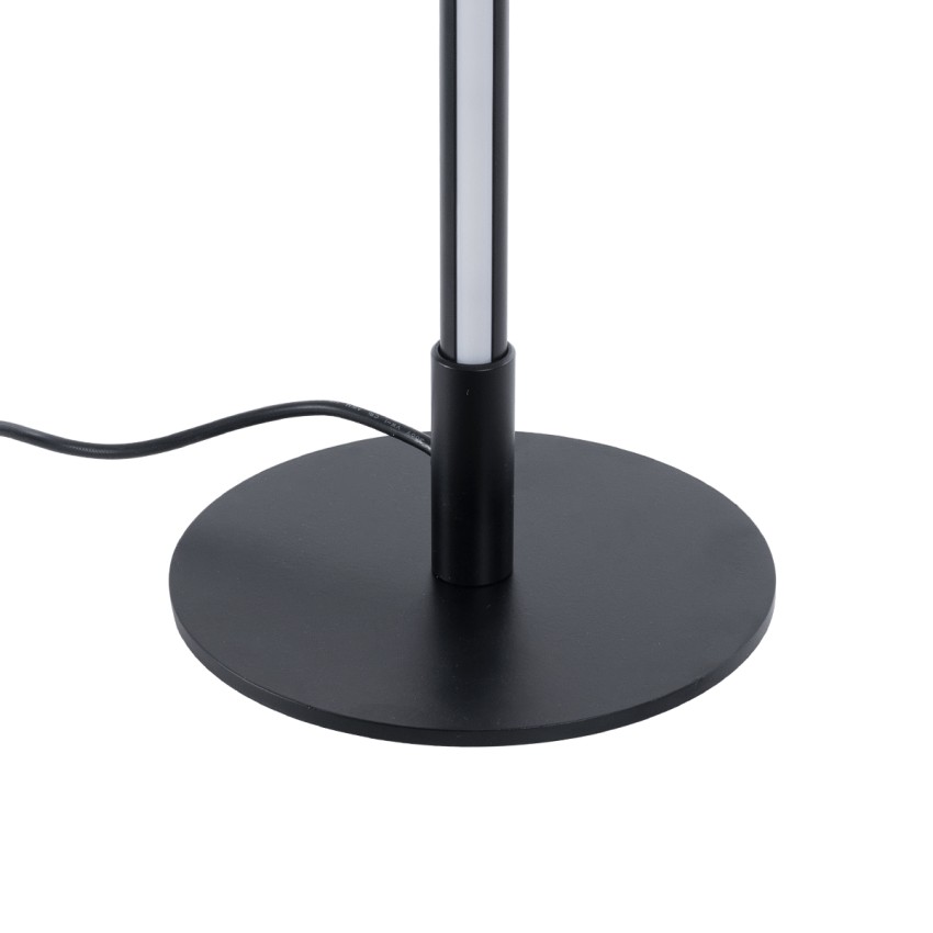 DALUMA  Επιτραπέζιο Φωτιστικό LED CCT 8W 880lm 200° AC 220-240V - Εναλλαγή Φωτισμού μέσω On/Off All In One Ψυχρό 6000k+Φυσικό 4500k+Θερμό 2700k Μ15 x Π15 x Υ46cm - Mαύρο