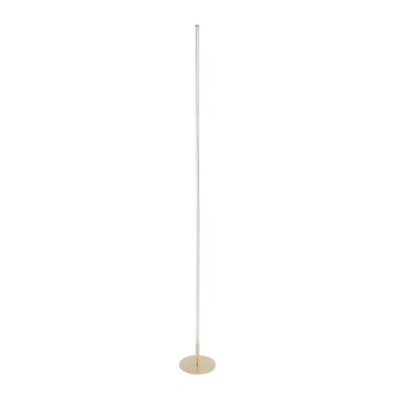 DALUMA  Επιδαπέδιο Φωτιστικό LED CCT 24W 2640lm 200° AC 220-240V - Εναλλαγή Φωτισμού μέσω On/Off All In One Ψυχρό 6000k+Φυσικό 4500k+Θερμό 2700k Μ18 x Π18 x Υ160cm - Χρυσό