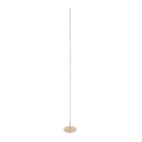 DALUMA  Επιδαπέδιο Φωτιστικό LED CCT 24W 2640lm 200° AC 220-240V - Εναλλαγή Φωτισμού μέσω On/Off All In One Ψυχρό 6000k+Φυσικό 4500k+Θερμό 2700k Μ18 x Π18 x Υ160cm - Χρυσό