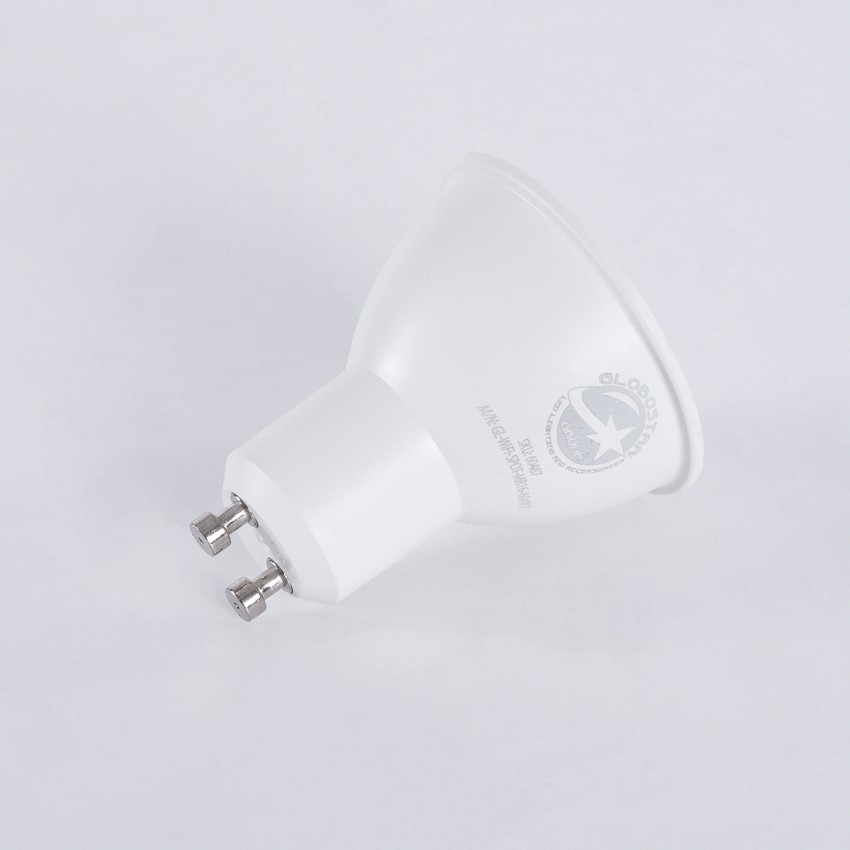 Έξυπνο Σποτ LED GU10 MR16 Smart Home Wifi  5.5W 550lm 120° AC 220-240V IP20 Φ5 x Υ6.5cm RGB+CCT - Εναλλαγή Φωτισμού & Dimming μέσω Εφαρμογής Tuya - Bridgelux Chip