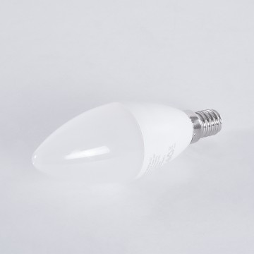 Έξυπνη Λάμπα LED E14 C37 Κεράκι Smart Home Wifi 5.5W 550lm 260° AC 220-240V IP20 Φ3.7 x Υ11cm RGB+CCT - Εναλλαγή Φωτισμού & Dimming μέσω Εφαρμογής Tuya - Bridgelux Chip