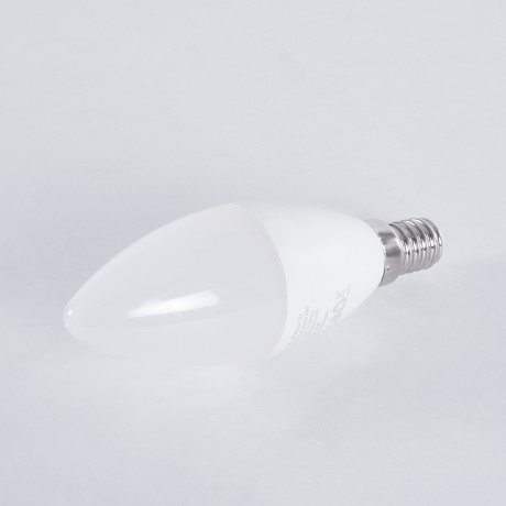 Έξυπνη Λάμπα LED E14 C37 Κεράκι Smart Home Wifi 5.5W 550lm 260° AC 220-240V IP20 Φ3.7 x Υ11cm RGB+CCT - Εναλλαγή Φωτισμού & Dimming μέσω Εφαρμογής Tuya - Bridgelux Chip