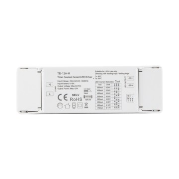 TE-12A-H SKYDANCE AC Triac Dimmable Constant Current LED Driver 1 Κανάλι AC 200-240V 1 x 0.15A 12W - Max 0.15A 12W - IP20 Μ11.1 x Π3.7 x Υ2cm