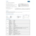 GLOBOSTAR® SKYDANCE-TE-25A  DC Triac & Push Dimmer CC Τροφοδοτικό/Μετασχηματιστής SELV με 1 x 250-900mA 25W Κανάλι AC 220-240V σε DC 10-52V 900mA 25W Max IP20 - Triac & Push Dimming - Μ17.5 x Π4.4 x Υ3cm