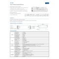 GLOBOSTAR® SKYDANCE-TE-36A  DC Triac & Push Dimmer CC Τροφοδοτικό/Μετασχηματιστής SELV με 1 x 320-1200mA 36W Κανάλι AC 220-240V σε DC 10-52V 1200mA 36W Max IP20 - Triac & Push Dimming - Μ17.5 x Π4.4 x Υ3cm