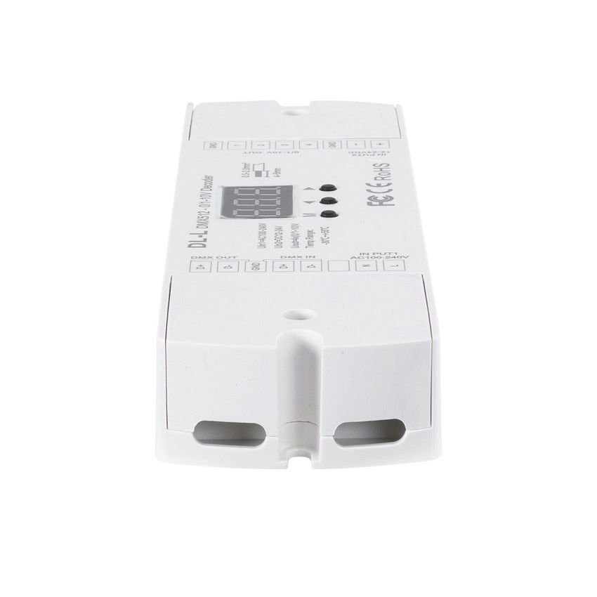 DL-L SKYDANCE AC DMX512 to 0/1-10V Converter / Decoder 4 Καναλιών - 2 Inputs DC 12-24V ή AC 100-240V - IP20  Μ17 x Π5 x Υ2.5cm