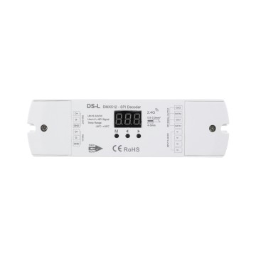 DS-L SKYDANCE DC RF 2.4Ghz DMX512 to SPI Decoder DC 5-24V - IP20  Μ17 x Π5 x Υ2.5cm
