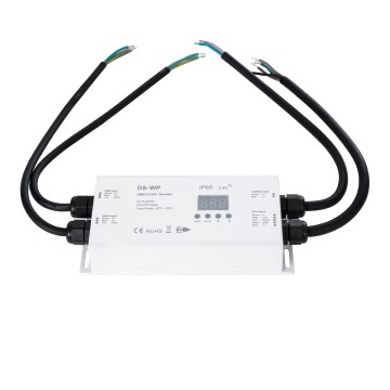 DS-WP SKYDANCE DC RF 2.4Ghz DMX512 to SPI Decoder DC 5-24V - Αδιάβροχο IP65 Μ17 x Π8 x Υ4cm