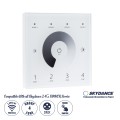 T11 SKYDANCE Ασύρματο DMX512 Επιτοίχιο Χειριστήριο RF 2.4Ghz 4 Group για όλα τα SKYDANCE DMX512 Controller AC 100-240V Max 0.1A - IP20 Μ8.5 x Μ8.5 x Π8.5 x Υ3.5cm