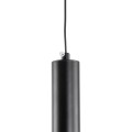 GLOBOSTAR® ZANE  Μοντέρνο Κρεμαστό Φωτιστικό Οροφής LED 100W 11200lm 120° AC 220-240V IP20 Ρυθμιζόμενο Λευκό CCT με Χειριστήριο από 2700K έως 6000K Dimmable - Lumileds SMD Chip - Μαύρο Ματ & Χρυσό - Μ160 x Π15 x Υ20cm