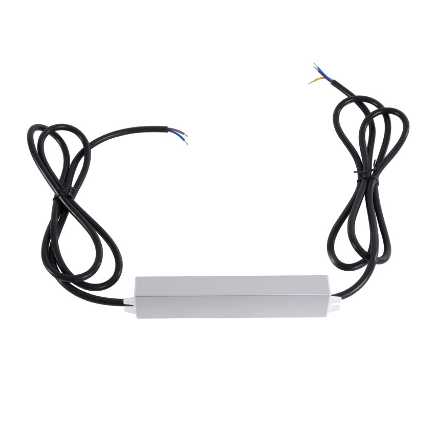 GLOBOSTAR® LUMISPLASH  Τροφοδοτικό/Μετασχηματιστής Class II SELV 36W 1.5A DC 24V Αδιάβροχο IP68 - AC 220-240V σε DC 24V - Μ17 x Π3 x Υ2cm