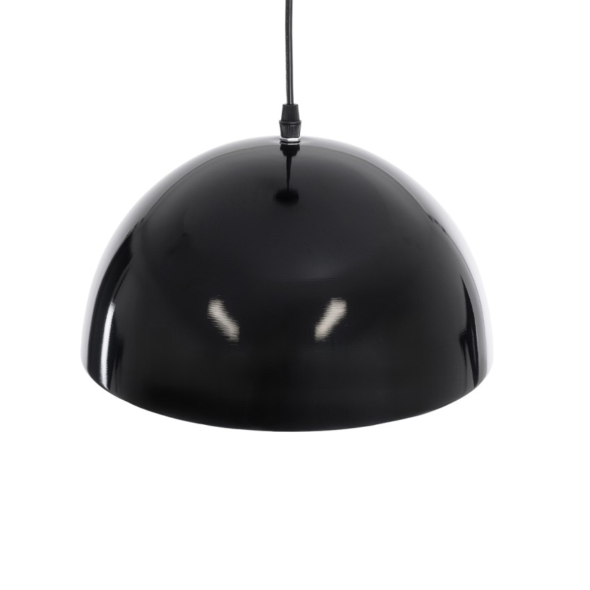 MEDEA  Μοντέρνο Κρεμαστό Φωτιστικό Καμπάνα Μονόφωτο 1 x E27 IP20 Μαύρο & Χρυσό Μέταλλο - Μ30 x Π30 x Y16cm