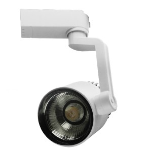 Globostar  Μονοφασικό Bridgelux COB LED Φωτιστικό Σποτ Ράγας 15W 230V 1500lm 24° Θερμό Λευκό 3000k