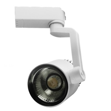 Globostar  Μονοφασικό Bridgelux COB LED Φωτιστικό Σποτ Ράγας 15W 230V 1500lm 24° Θερμό Λευκό 3000k