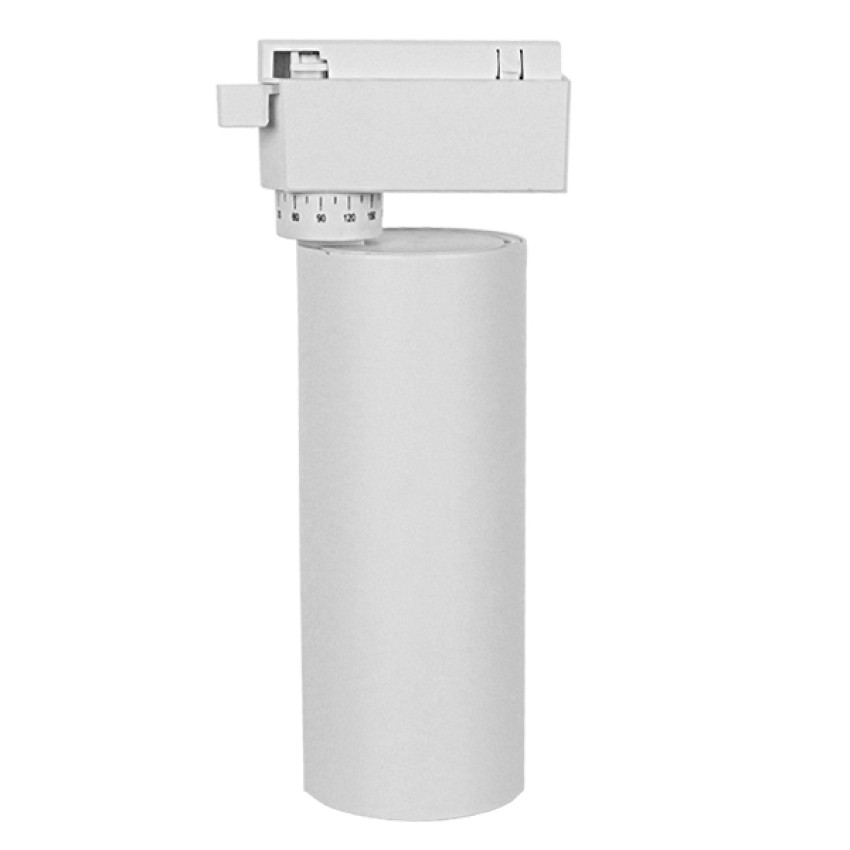 Globostar Μονοφασικό Bridgelux COB LED Λευκό Φωτιστικό Σποτ Ράγας 20W 230V 2400lm 30° Θερμό Λευκό 3000k Globostar Μονοφασικό Bridgelux COB LED Λευκό Φωτιστικό Σποτ Ράγας 20W 230V 2400lm 30° Θερμό Λευκό 3000k