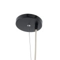 KENTUCKY  Vintage Κρεμαστό Φωτιστικό Πλέγμα Μονόφωτο 1 x E27 IP20 Μπεζ Μέταλλο - Μ30 x Π30 x Y105m