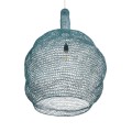 GLOBOSTAR® KENTUCKY  Vintage Κρεμαστό Φωτιστικό Οροφής με Ντουί 1 x E27 AC 220-240V IP20 - Τιρκουάζ - Μ60 x Π60 x Υ90cm