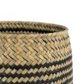 Τεχνητός Κήπος VERMONT Διακοσμητικό Πλεκτό Καλάθι - Κασπώ Γλάστρα - Καφέ με Μαύρο Φ14 x Υ23cm Τεχνητός Κήπος VERMONT Διακοσμητικό Πλεκτό Καλάθι - Κασπώ Γλάστρα - Καφέ με Μαύρο Φ14 x Υ23cm
