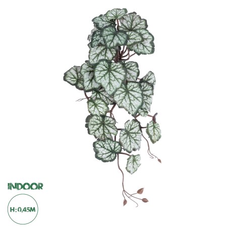 Τεχνητός Κήπος REX BEGONIA HANGING   Τεχνητό Διακοσμητικό Κρεμαστό Φυτό Βιγόνια Υ45cm