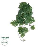 Τεχνητός Κήπος MONSTERA HANGING   - Τεχνητό Διακοσμητικό Κρεμαστό Φυτό Μονστέρα Υ45cm