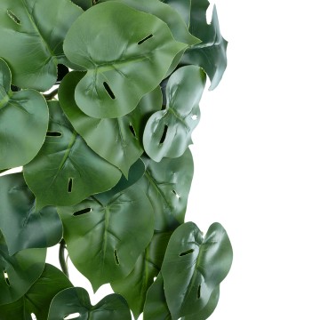 Τεχνητός Κήπος MONSTERA HANGING   - Τεχνητό Διακοσμητικό Κρεμαστό Φυτό Μονστέρα Υ45cm