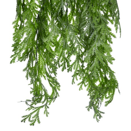 Τεχνητός Κήπος THUJA HANGING BRANCH  Τεχνητό Κρεμαστό Διακοσμητικό Κρεμαστό κλαδί Τούγιας  Y82cm Σετ 2 τεμαχίων