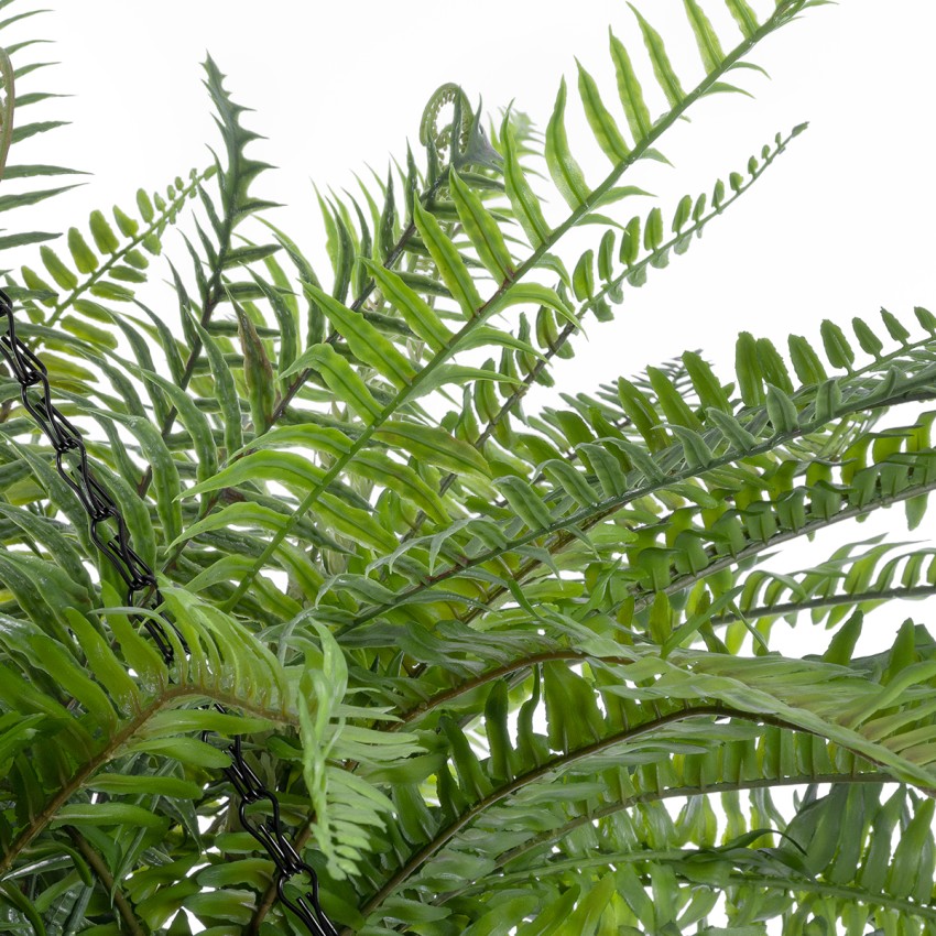 Τεχνητός Κήπος FERN HANGING   Τεχνητό Κρεμαστό Διακοσμητικό Φυτό Φτέρης Y45cm