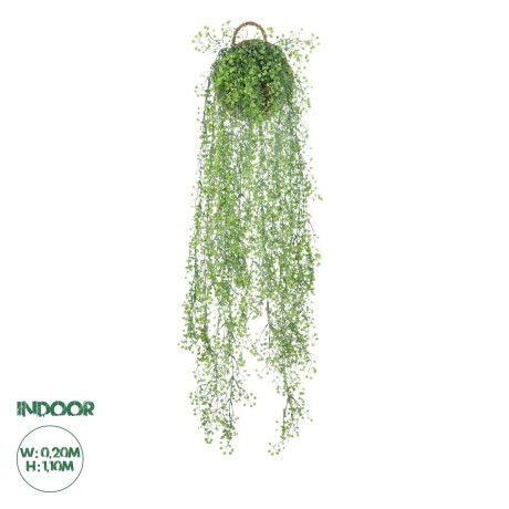 Τεχνητός Κήπος GOLDEN BELL WILLOW 1 HANGING   Κρεμαστό Τεχνητό Διακοσμητικό Φυτό Ιτίας  Y110cm