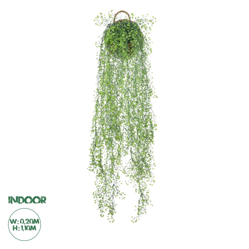 Τεχνητός Κήπος GOLDEN BELL WILLOW 1 HANGING   Κρεμαστό Τεχνητό Διακοσμητικό Φυτό Ιτίας  Y110cm