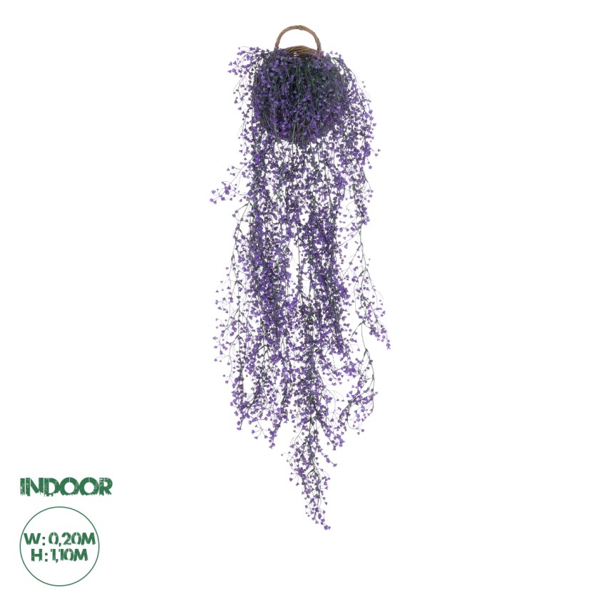 Τεχνητός Κήπος GOLDEN BELL WILLOW 3 HANGING   Κρεμαστό Τεχνητό Διακοσμητικό Φυτό Ιτίας  Y110cm