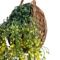 Τεχνητός Κήπος GOLDEN BELL WILLOW 4 HANGING   Κρεμαστό Τεχνητό Διακοσμητικό Φυτό Ιτίας  Y110cm