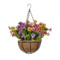 Τεχνητός Κήπος GERBERA HANGING   Τεχνητό Κρεμαστό Διακοσμητικό Φυτό Ζέρμπερας Y55cm