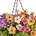 Τεχνητός Κήπος GERBERA HANGING   Τεχνητό Κρεμαστό Διακοσμητικό Φυτό Ζέρμπερας Y55cm