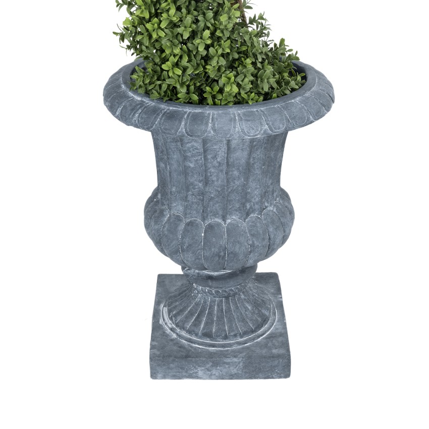 Τεχνητός Κήπος ALCAZAR Επιδαπέδιο Πολυεστερικό Τσιμεντένιο Κασπώ Γλάστρα - Γκρι Φ38 x Υ51cm Τεχνητός Κήπος ALCAZAR Επιδαπέδιο Πολυεστερικό Τσιμεντένιο Κασπώ Γλάστρα - Γκρι Φ38 x Υ51cm