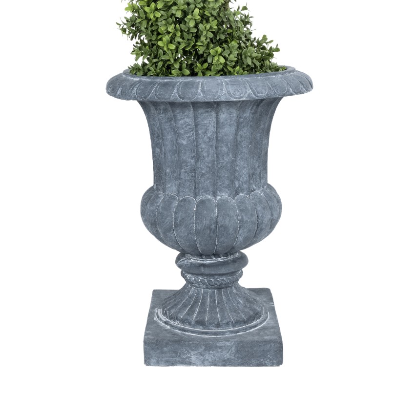 Τεχνητός Κήπος ALCAZAR Επιδαπέδιο Πολυεστερικό Τσιμεντένιο Κασπώ Γλάστρα - Γκρι Φ38 x Υ51cm Τεχνητός Κήπος ALCAZAR Επιδαπέδιο Πολυεστερικό Τσιμεντένιο Κασπώ Γλάστρα - Γκρι Φ38 x Υ51cm