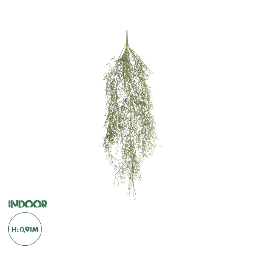 Τεχνητός Κήπος HANGING AIR GRASS  Τεχνητό Διακοσμητικό Κρεμαστό Φυτό Air Grass Μ22 x Π10 x Υ91cm