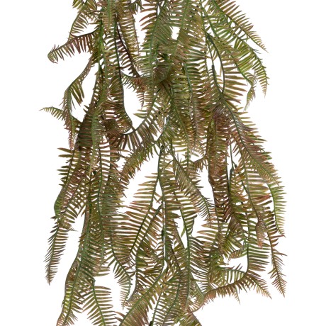 Τεχνητός Κήπος HANGING FERN BRANCH   Τεχνητό Διακοσμητικό Κρεμαστό κλαδί Φτέρης Μ30 x Π8 x Υ87cm