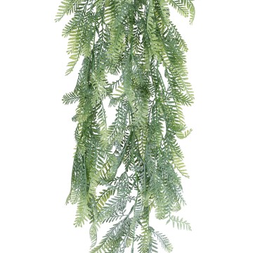 Τεχνητός Κήπος HANGING FERN  Τεχνητό Διακοσμητικό Κρεμαστό Φυτό Φτέρη Μ25 x Π12 x Υ85cm