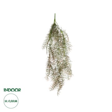 Τεχνητός Κήπος HANGING FOENICULUM  Τεχνητό Διακοσμητικό Κρεμαστό Φυτό Φοινίκουλο Μ30 x Π12 x Υ88cm