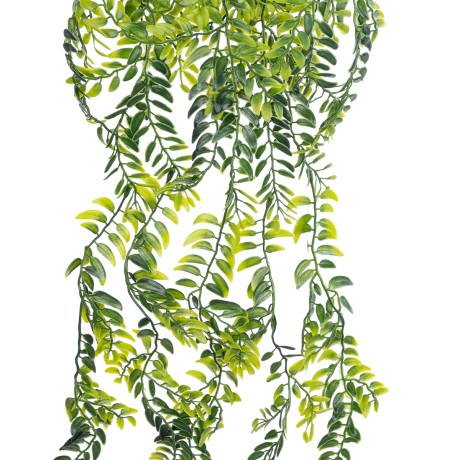 Τεχνητός Κήπος HANGING FERN  - Τεχνητό Κρεμαστό Διακοσμητικό Φυτό Φτέρη  Φ23 x Y70cm