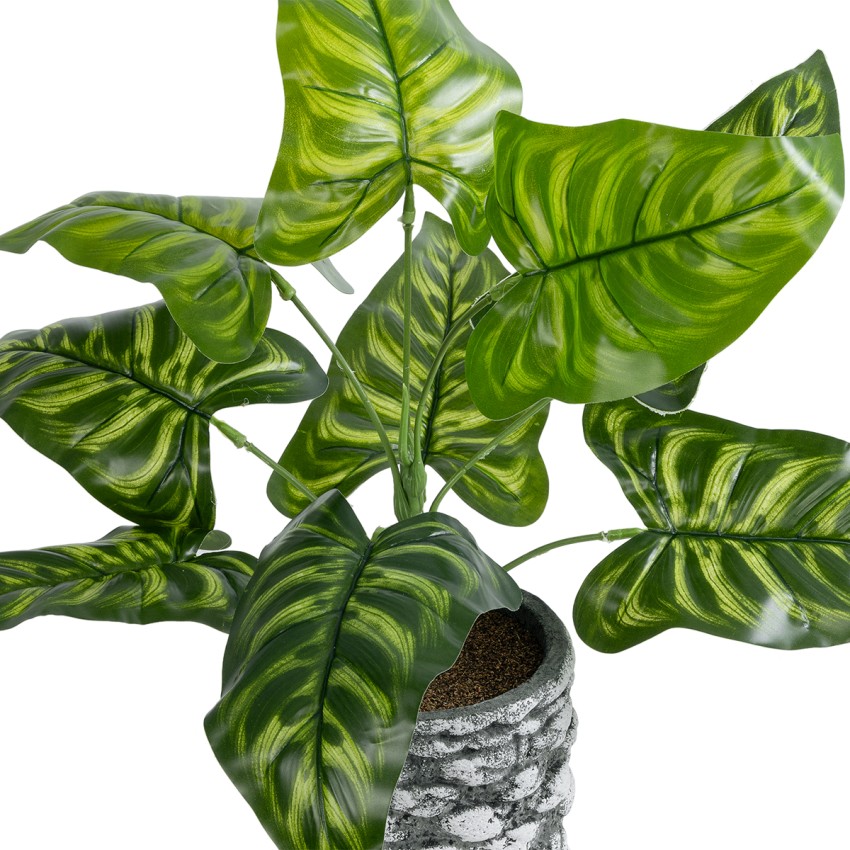 Τεχνητός Κήπος PEACOCK  Τεχνητό Διακοσμητικό Φυτό Παγώνι Φ38 x Υ33cm