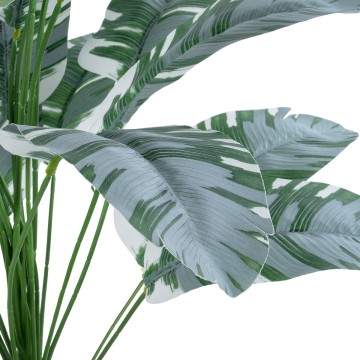 Τεχνητός Κήπος BANANA ZEBRA   - Διακοσμητικό Φυτό Μπανανιά Ζέβρα Φ78 x Υ80cm