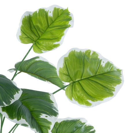 Τεχνητός Κήπος WHITE HOSTA   Διακοσμητικό Φυτό Λευκή Χόστα Φ87 x Υ80cm