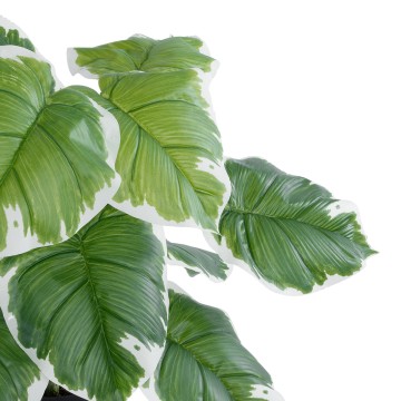 Τεχνητός Κήπος WHITE HOSTA   Διακοσμητικό Φυτό Λευκή  Χόστα Φ60 x Υ55cm