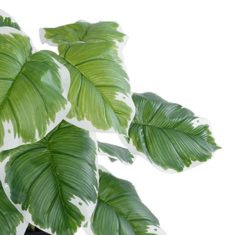 Τεχνητός Κήπος WHITE HOSTA   Διακοσμητικό Φυτό Λευκή  Χόστα Φ60 x Υ55cm