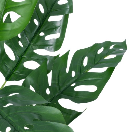 Τεχνητός Κήπος MONSTERA   - Διακοσμητικό Φυτό Μονστέρα Φ90 x Υ80cm