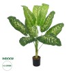 Τεχνητός Κήπος CALATHEA   Διακοσμητικό Φυτό Καλαθέα Φ80 x Υ90cm